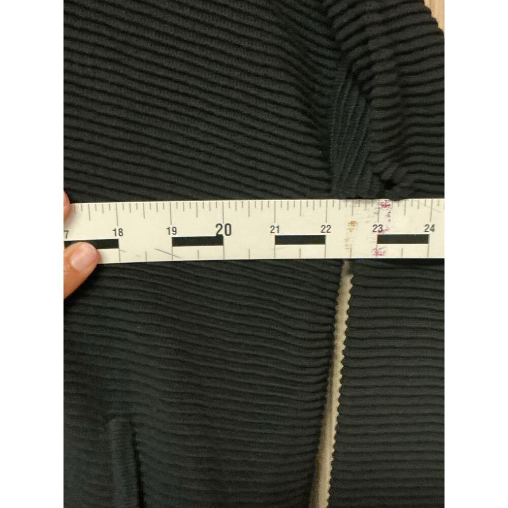 Eileen Fisher Organic Cotton Tencel Zip Jacket Black Women’s Size S - Picture 8 of 9